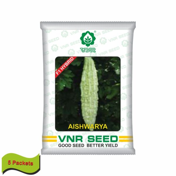 VNR F1 BITTER GOURD HYBRID AISHWARYS (10 gm)(5 packets)