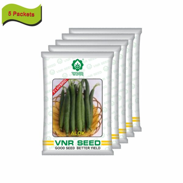 VNR Sponge Gourd Alok (10 GM)(5 packets) - Image 2