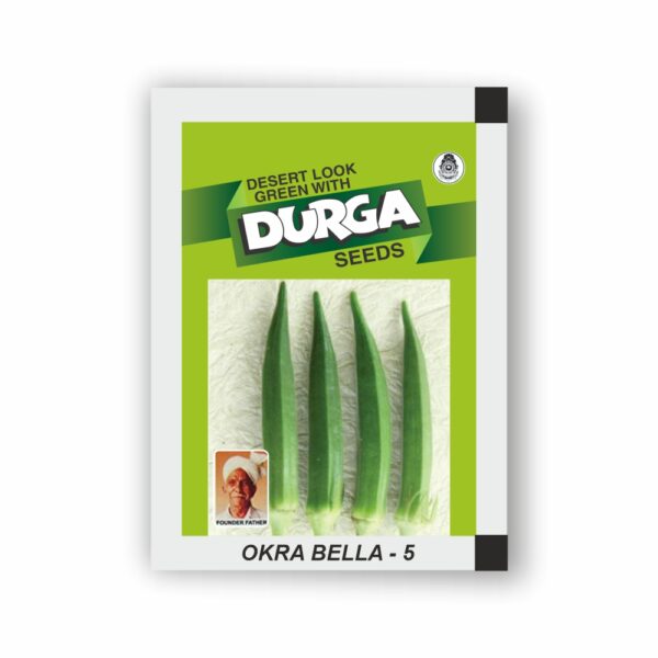 DURGA OKRA BELLA - 5 (kitchen garden packet) (Minimum 10 Packets)