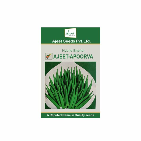 AJEET HYBRID BHENDI  APOORVA  (250 GM)