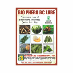 sonkul agro BIO PHERO BC Lure & Glass Trap Bactrocera cucurbitae (Melon Fruit Fly)(10 Piece)