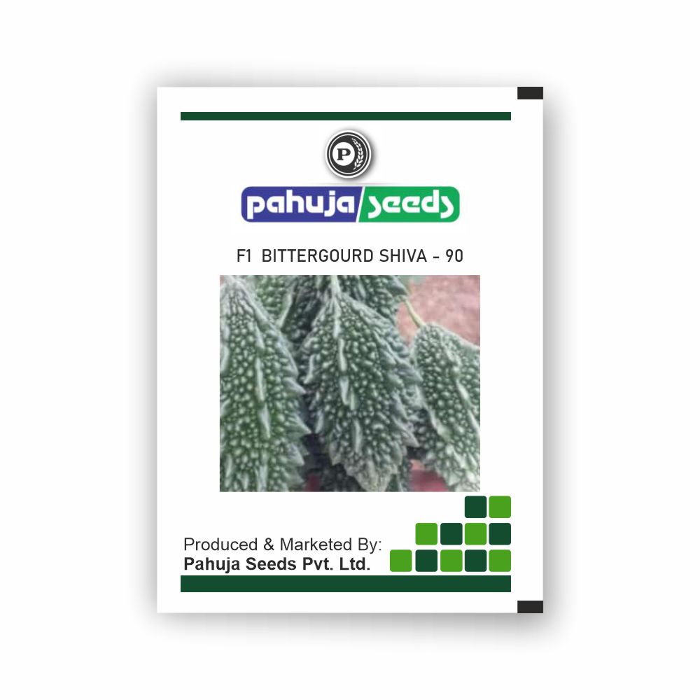 PAHUJA F1 - BITTERGOURD - SHIVA-90 - PAHUAJ - (50GM)