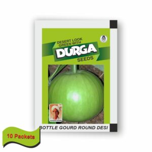 DURGA BOTTLE GOURD ROUND DESI (25 gm)(10 packets)