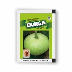 DURGA hybrid BOTTLE GOURD SWATI F1(round)(kitchen garden packet) (Minimum 10 Packets)