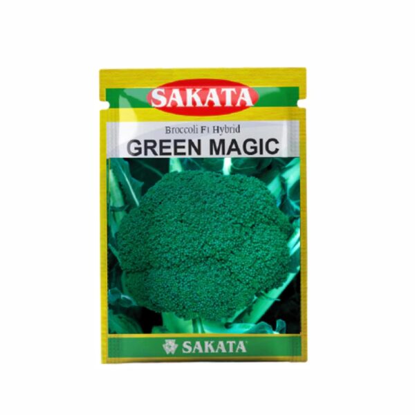 SAKATA BROCCOLI F1 GREEN MAGIC (2000 SEEDS) (POUCH)