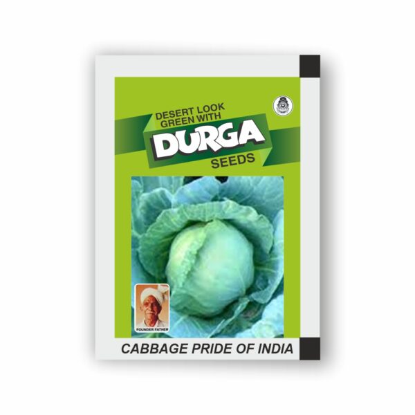 DURGA CABBAGE PRIDE OF INDIA (KITCHEN GARDEN PACKET) (Minimum 10 Packets)