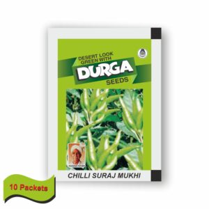 DURGA CHILLI SURAJMUKHI (10 gm)(10 packets)