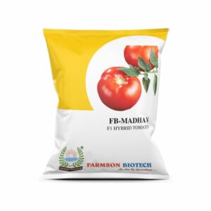 FARMSON FB-MADHAV F1 HYBRID TOMATO SEEDS (ROUND AND RED) (10 gm)
