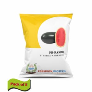 FARMSON FB-RASH11 F1 HYBRID WATERMELON SEEDS (50 gm)(pack of 5)