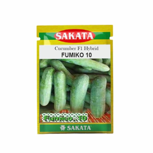 SAKATA CUCUMBER F1  FUMIKO 10 (25 GM) (POUCH)