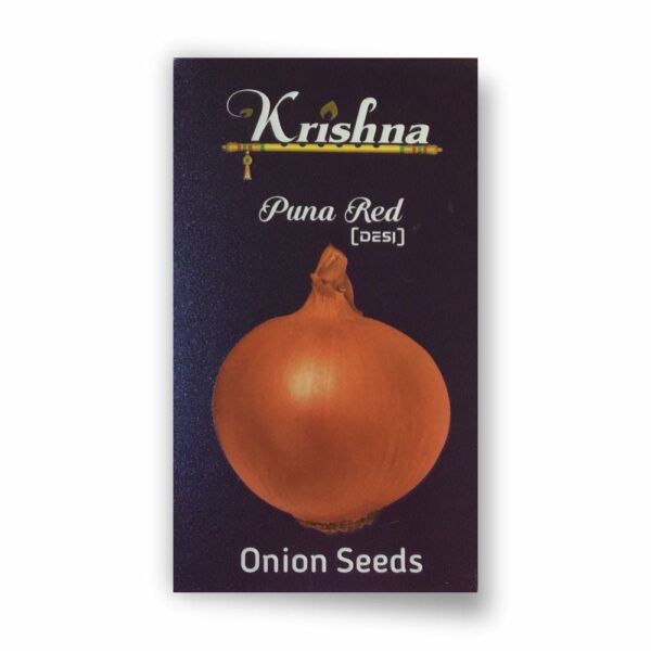 KRISHNA PUMA RED (DESI) ONION SEEDS (500 GM )