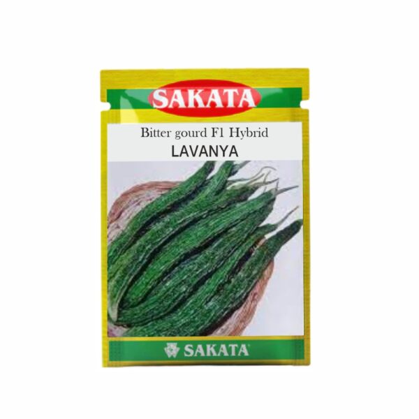 SAKATA BITTER GOURD F1 LAVANYA (7006) (50 GM) (POUCH)