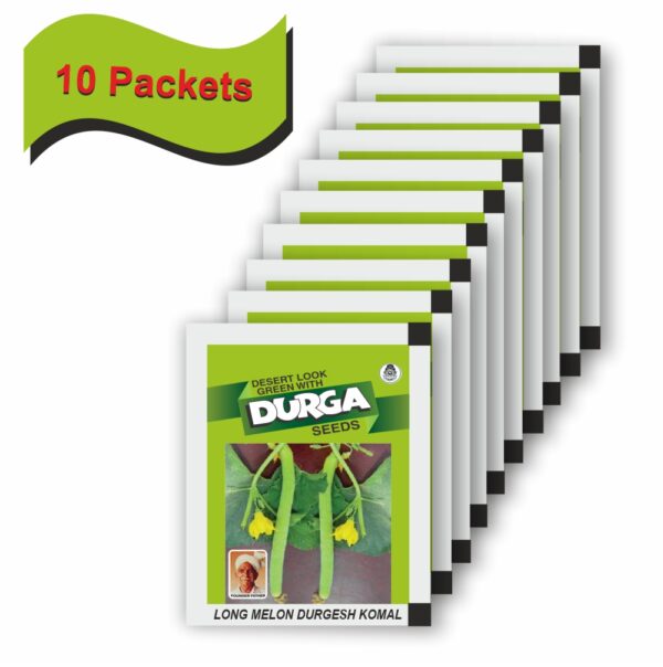 DURGA LONG MELON DURGESH KOMAL (50 gm)(10 packets) - Image 2