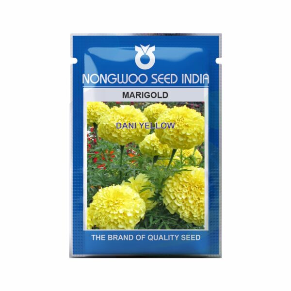 NONGWOO MARIGOLD DANI YELLOW (10000 SEEDS)