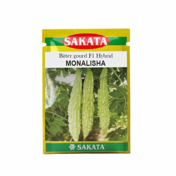 SAKATA BITTER GOURD F1 MONALISA (10 GM) (POUCH)
