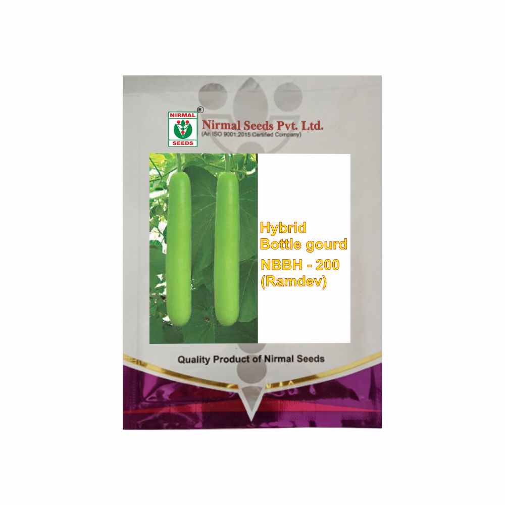 NIRMAL HY.BOTTLE GOURD NBBH-200 RAMDEV (50 GM)