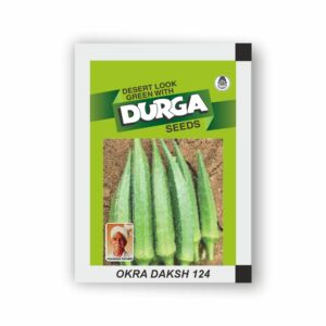 DURGA OKRA DAKSH 124 (kitchen garden packet) (Minimum 10 Packets)