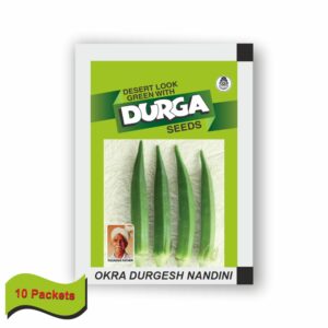 DURGA OKRA DURGESH NANDINI (50 GM)(10 PACKETS)