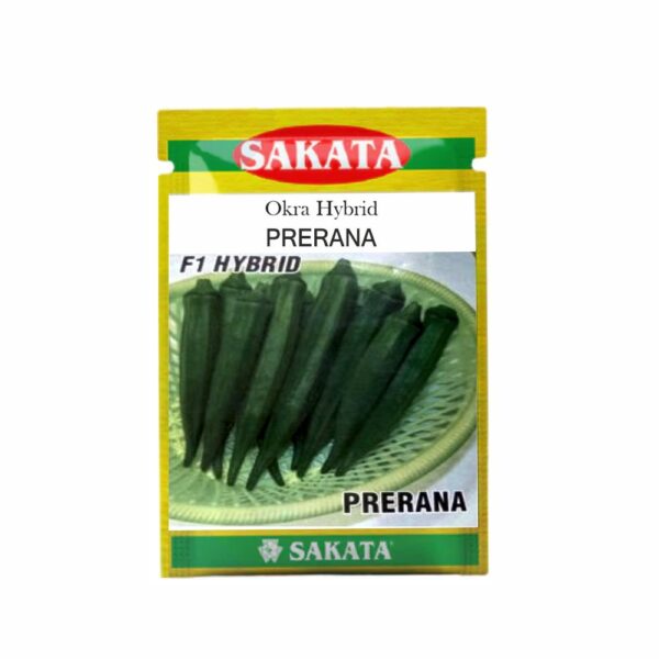 SAKATA OKRA F1 PRERANA (1014) (100 GM) (TIN)