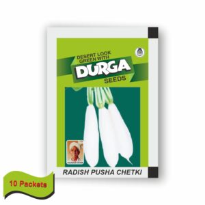 DURGA RADISH PUSA CHETKI (50 GM)(10 PACKETS)