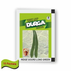 DURGA RIDGE GOURD LONG GREEN (25 GM) (10 PACKETS)