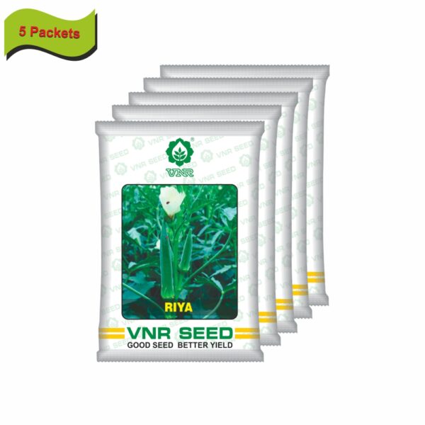 VNR OKRA RIYA (100 GM)(5 packets) - Image 2