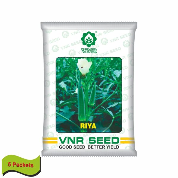 VNR OKRA RIYA (100 GM)(5 packets)