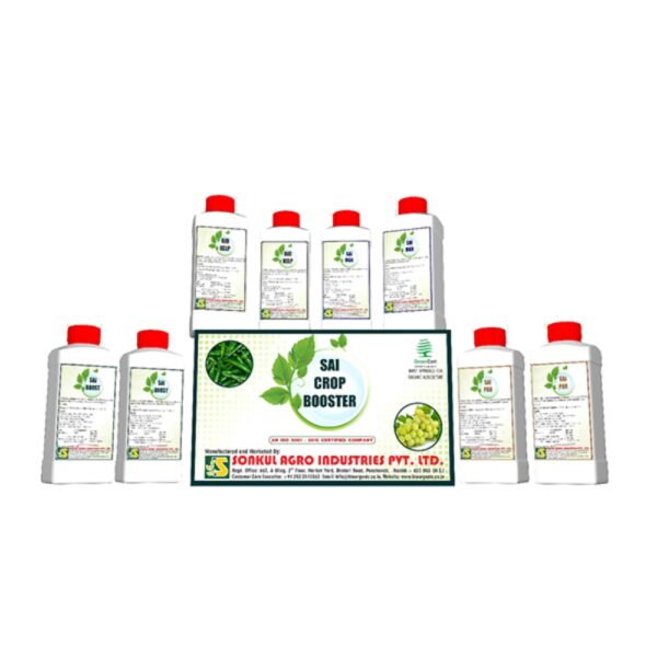 SONKUL AGRO SAI CROP BOOSTER KIT (8 Bottle 250ml each)