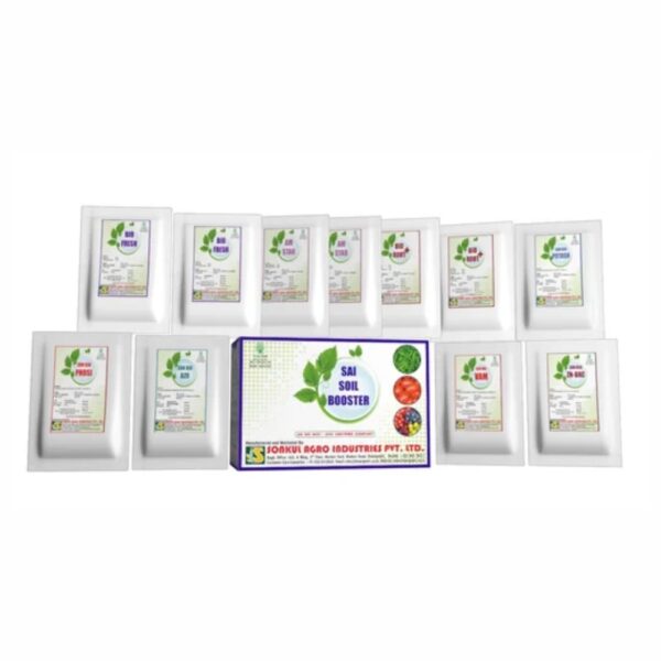 SONKUL AGRO SAI SOIL BOOSTER KIT (9Packet of 250 gm and 2 packet of 200g)