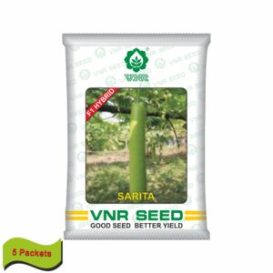 VNR Bottle gourd hybrid Sarita (10 GM) (5 packets)