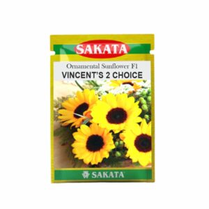 SAKATA Ornamental Sunflower F1 VINCENT 2 CHOICE (1000 SEEDS) (POUCH)