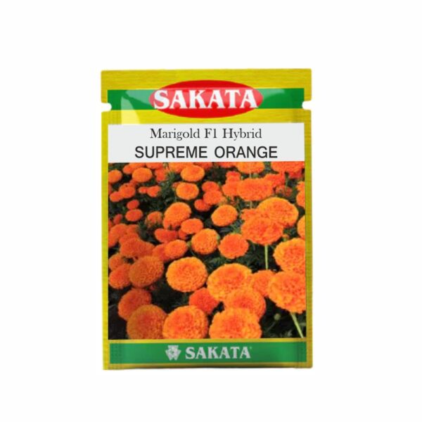 SAKATA MARIGOLD F1 SUPREME ORANGE (5000 SEEDS)