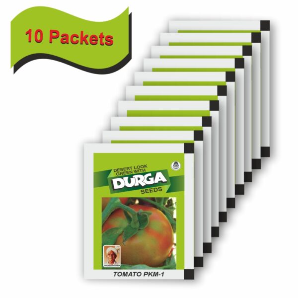 DURGA TOMATO PKM-1(50 GM)(10 PACKETS) - Image 2