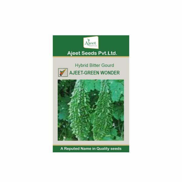 AJEET HYBRID BITTER GOURD GREEN WONDER (50 GM)