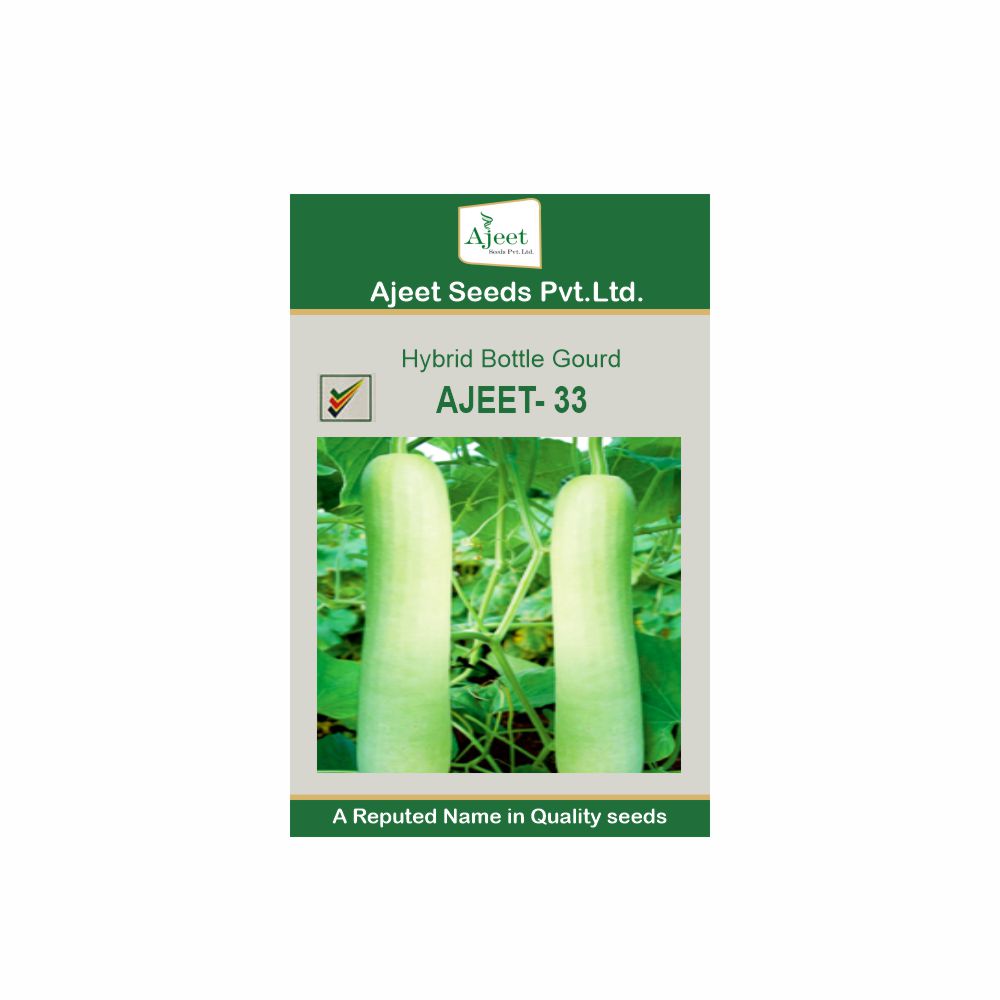 AJEET HYBRID BOTTLE GOURD - 33 (10 GM)