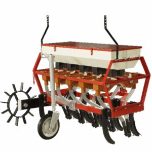 BHARAT AGEO Power Tiller Operated Automatic Seed Cum Fertilizer Drill 5 Teeth – 10 Pipe)(1+1+1…)